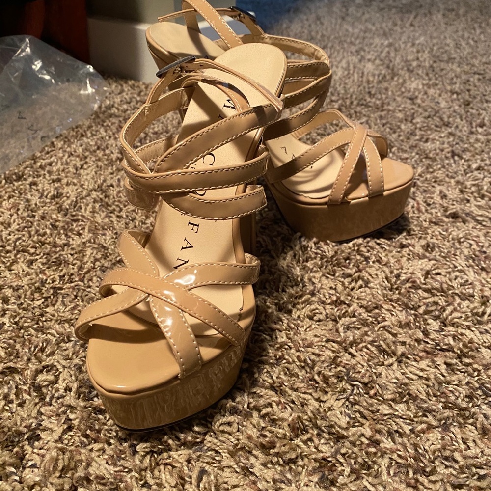 Nude Marc defang heels